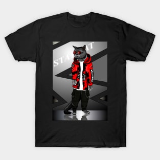 Starcat (with a background) T-Shirt